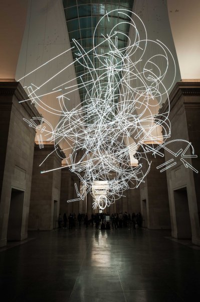 The "Forms in Space... by light" in Tate Britain.